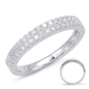 White Gold Matching Band White Gold Matching Band