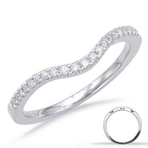 White Gold Matching Band White Gold Matching Band
