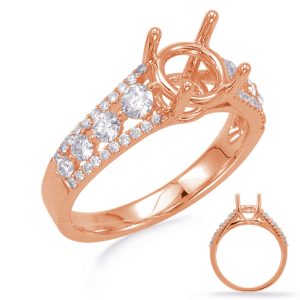 Rose Gold Engagement Ring Rose Gold Engagement Ring