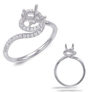Platinum  Engagement Ring