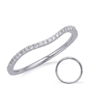 White Gold Matching Band White Gold Matching Band