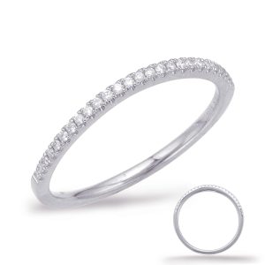 White Gold Curve Matching Band White Gold Curve Matching Band