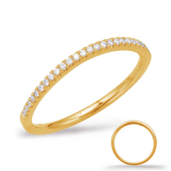 14KY Round Wedding Band