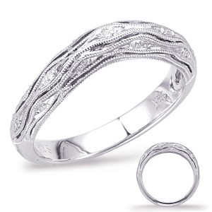 White Gold Matching Band White Gold Matching Band