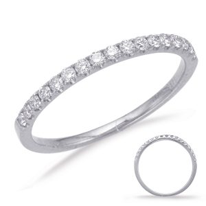 White Gold Matching Band White Gold Matching Band