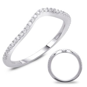 14KW Round Wedding Band
