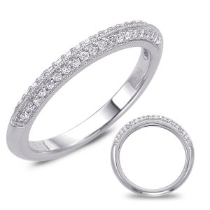 14KW Round Wedding Band