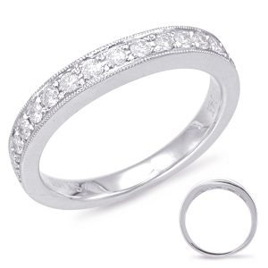 White Gold Matching Band White Gold Matching Band