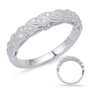 White Gold Matching Band White Gold Matching Band