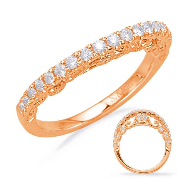 14ROS Round Wedding Band