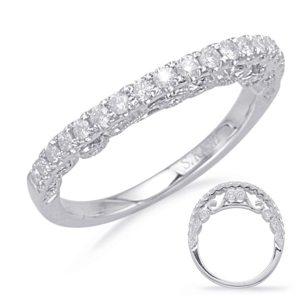 14KW Round Wedding Band