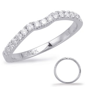 White Gold Matching Band White Gold Matching Band