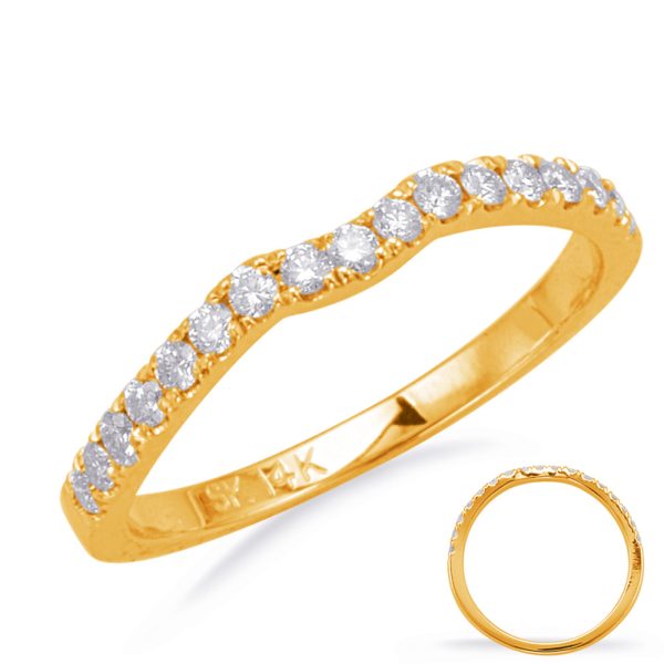 14KY Round Wedding Band