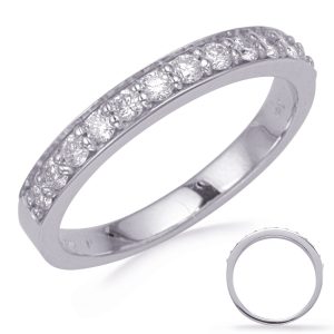 White Gold Wedding Band White Gold Wedding Band