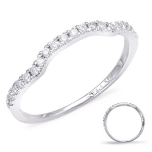 White Gold Matching Band White Gold Matching Band