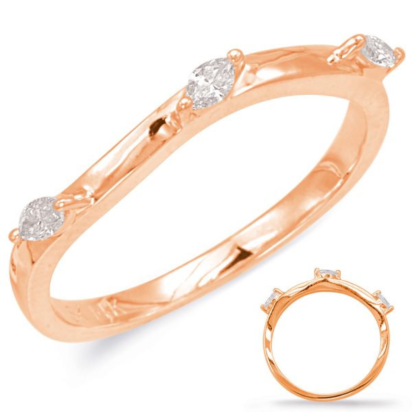 14ROS Marquise Wedding Band
