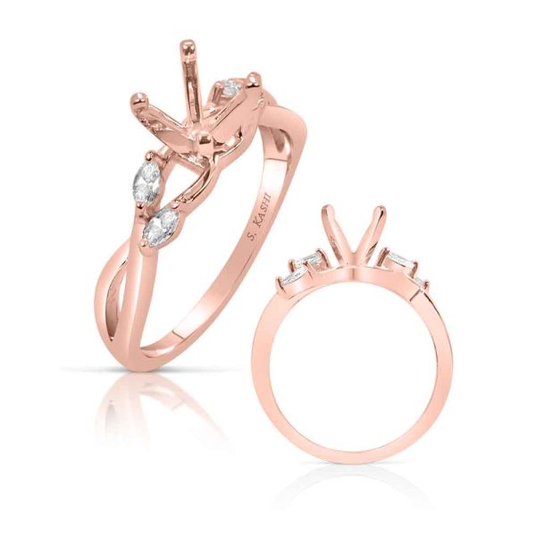 Marquise Diamond Engagement Ring