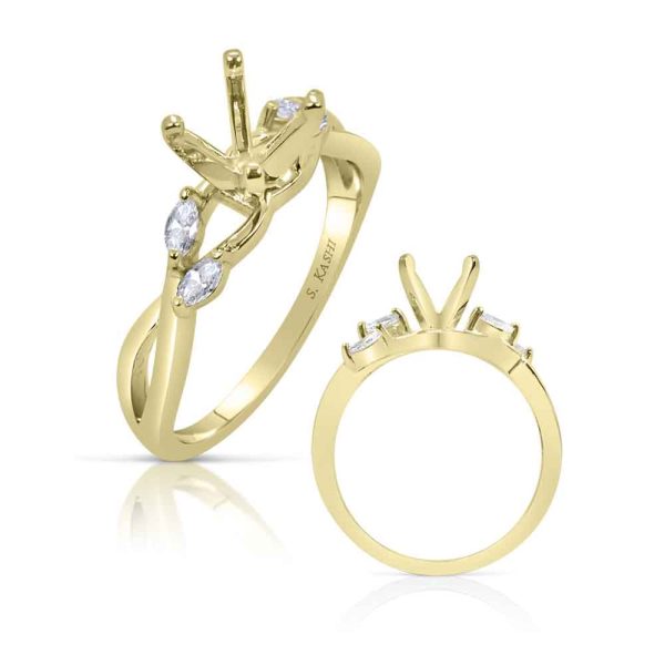 Marquise Diamond Engagement Ring