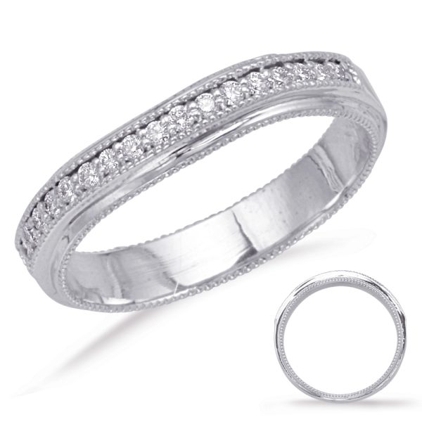 14KW Round Wedding Band