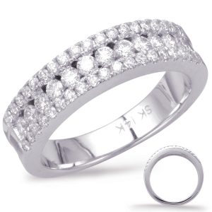 White Gold Matching Band White Gold Matching Band