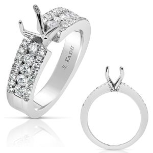 White Gold Engagement Ring White Gold Engagement Ring