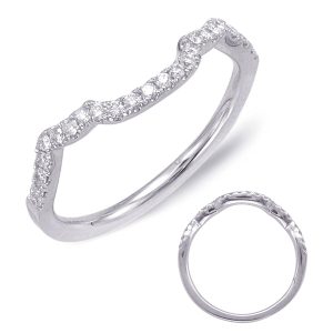 White Gold Wedding Band White Gold Wedding Band