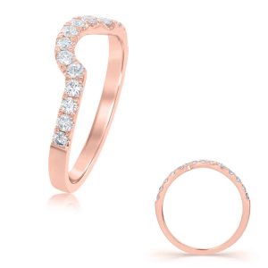 14ROS Round Wedding Band 14ROS Round Wedding Band