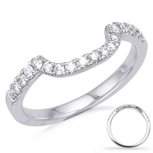 White Gold Matching Band White Gold Matching Band
