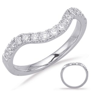 White Gold Matching Band White Gold Matching Band