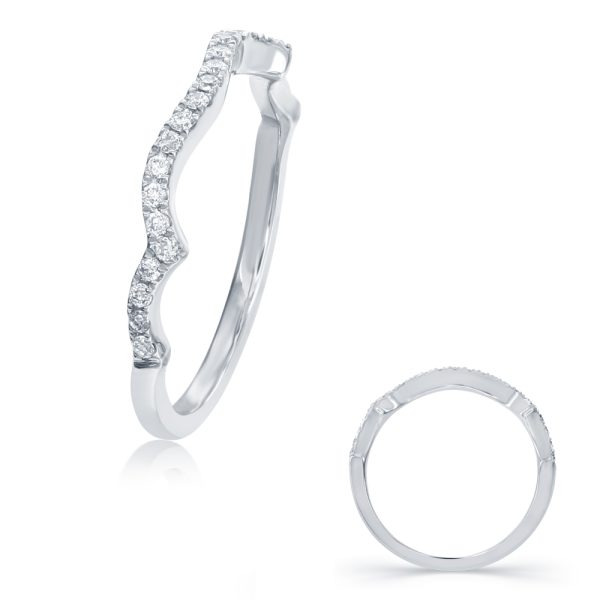 White Gold Wedding Band