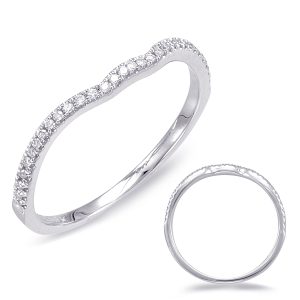 White Gold Matching Band White Gold Matching Band