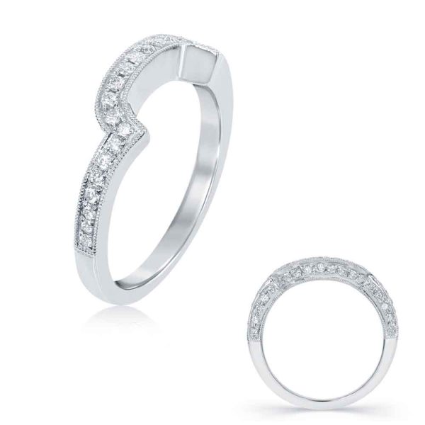 14KW Round Wedding Band