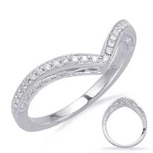 White Gold Matching Band White Gold Matching Band
