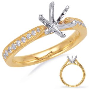 Yellow Gold Engagement Ring Yellow Gold Engagement Ring