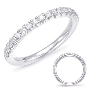 White Gold Matching Band White Gold Matching Band