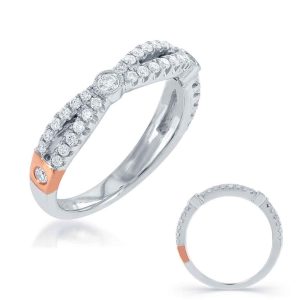 White Gold Matching Band White Gold Matching Band