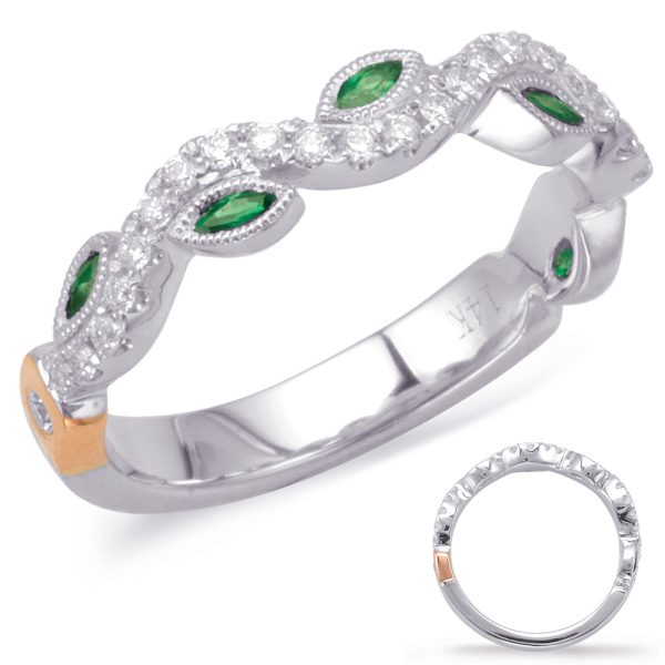 White Gold Matching Band
