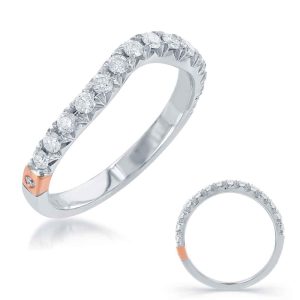 White Gold Matching Band White Gold Matching Band