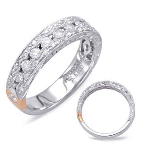 White Gold Matching Band White Gold Matching Band