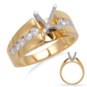 Yellow Gold Engagement Ring Yellow Gold Engagement Ring