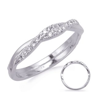 White Gold Matching Band White Gold Matching Band