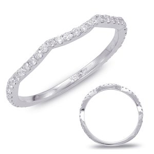 White Gold Matching Band White Gold Matching Band