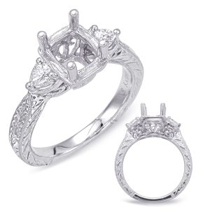 Pear Shape Diamond Engagement Ring Pear Shape Diamond Engagement Ring