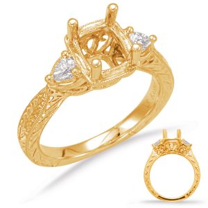 Pear Shape Diamond Engagement Ring Pear Shape Diamond Engagement Ring