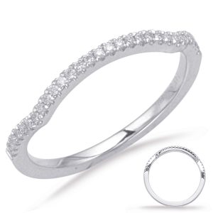 White Gold Matching Band White Gold Matching Band