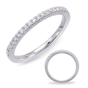 White Gold Matching Band White Gold Matching Band