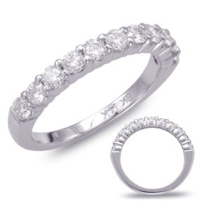 White Gold Matching Band White Gold Matching Band