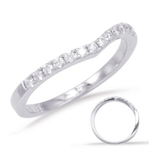 White Gold Matching Band White Gold Matching Band