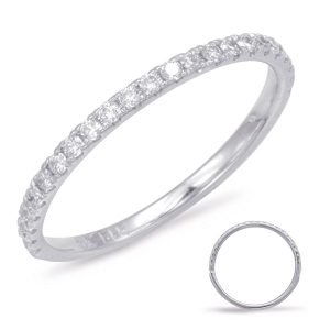White Gold Matching Band White Gold Matching Band