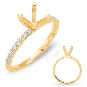 Yellow Gold Engagement Ring Yellow Gold Engagement Ring